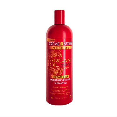 Creme Of Nature Creme of Nature Argan Oil sulfate free Moisture & Shine Shampoo 20oz (12Pieces)